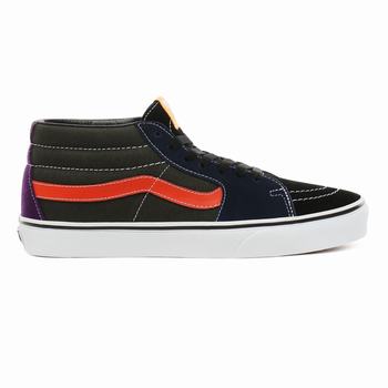 Férfi Vans Mix & Match SK8-Mid Tornacipő VA4236107 Lila Sötétkék